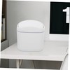 Ciieeo Light Luxury Desktop Trash Can with Lid Stylish Household