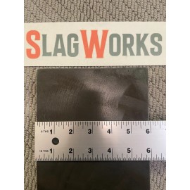 SlagWorks 1x6x10 inch steel plate 6”x10” A36 Hot Roll Flat 1" Thick