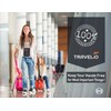 TRAVELiO Passport Holder Men & Women RFID Blocking Hidden Travel