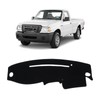 KUST Black Dash Cover for Ford Ranger 1995-2011/Ford Explorer 1995-2001/Mazda