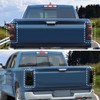 CheroCar Smoked Black Tail Light Lamp Cover Guard Trim Decoration
