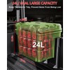 StarknightMT UTV Bed Box 6 GAL Waterproof Cargo Storage Compatible