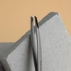 STALEKS PRO Expert Wide Beveled Stainless Steel Eyebrow Tweezer, Matte