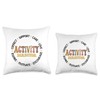 Awesome Activity Director Squad Activity Professionals Week Throw Pillow