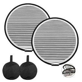 Azarton Set of 2 Dent Reflector Board for Car - Dent Removal Tool for Hail Damage & Dents - Car Dent Repair Kit with Reflector Plate, Effective Repair of Dents & Dents