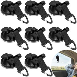 XSHAO® Pack of 8 Suction Cups Camping Multifunctional Suction Cup Motorhome Suction Cup Camping Extra Strong for Car Side Awnings Tents/Motorhome/Awnings/Tents/Tarpaulins