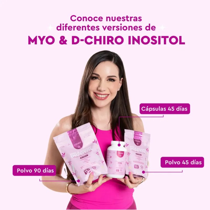 Vitatú | Myo Inositol & D-chiro Cápsulas Sabor Sin sabor