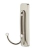 Command Bath Small Satin Nickel Hook Bath 33-SN