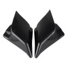 Unbranded Unpainted Black Stretched Side Cover Panel For Harley Road