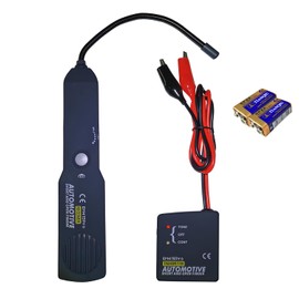 Vanlison Automotive Short & Open Finder Electrical Circuit Tester Cable Wire Breaker Tracker Generator Circuit Finder Detector Tone Generator Circuit Fault Finder DC 6-42V Car Diagnostic Probe Tool