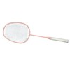 Sports Straight Beat Badminton Racket with Anti Skid Handle Glassy