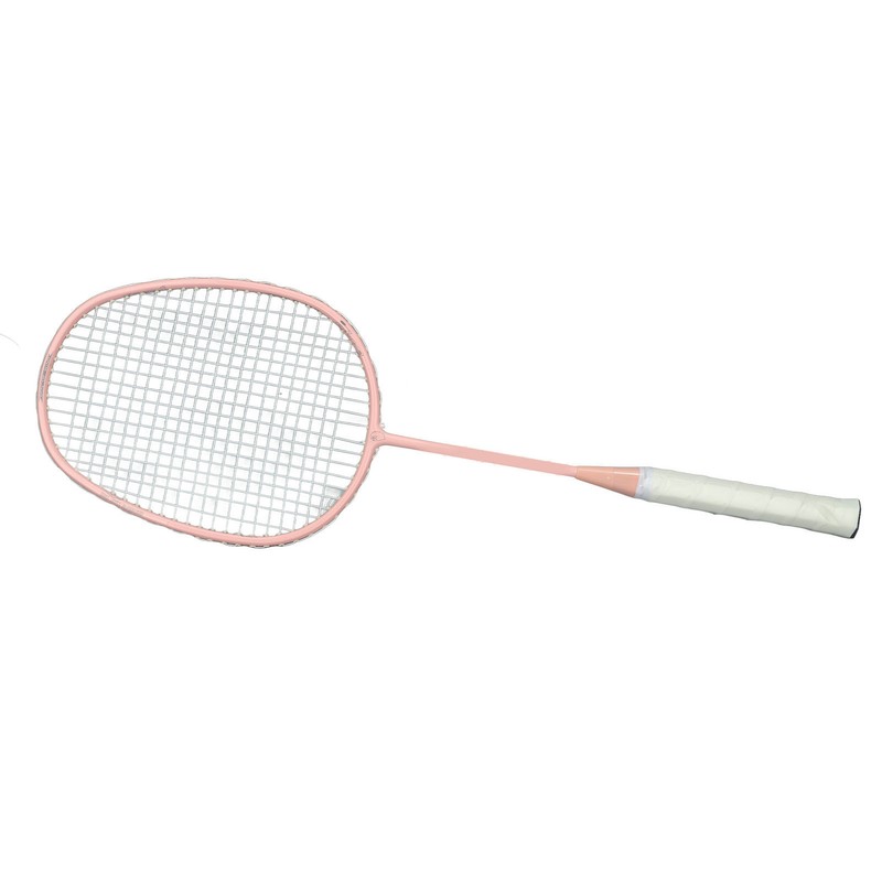 Sports Straight Beat Badminton Racket with Anti Skid Handle Glassy