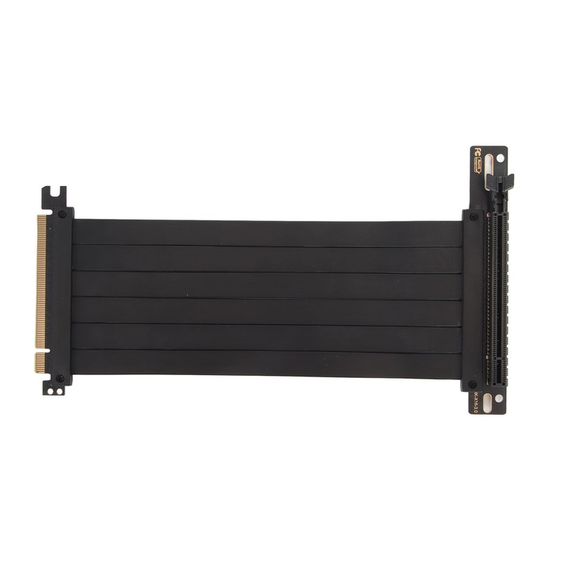 PCIE 3.0 X16 Riser Cable High Speed Flexible 90 Degree