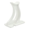 Hot Flow Single Traffic White Column Radiator Foot - 100mm