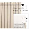VHC Brands Grace 4 PC Creme Curtain Set (2 Prairie