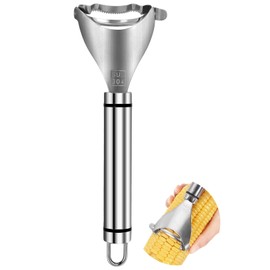 Corn Peeler, Corn Peeler for Corn on the Cob, 304 Stainless Steel Corn Cob Peeler, Corn Cob Stripper Tool, Quickly Remove Corn Kernels from Corn Cobs, Kichen Gadget