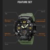SKMEI 1965 Men Watch Professional 30M Water Resistant Double Display