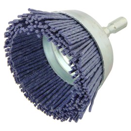 SK11 Hexagonal Shaft Nylon Brush, Fine 3.0 inches (75 mm), #150