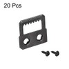 sourcing map Picture Hangers, 27mm x 27mm Double Hole with