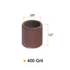 sourcing map 100pcs Sanding Drums 3/8 Inch Mini Sanding Sleeves