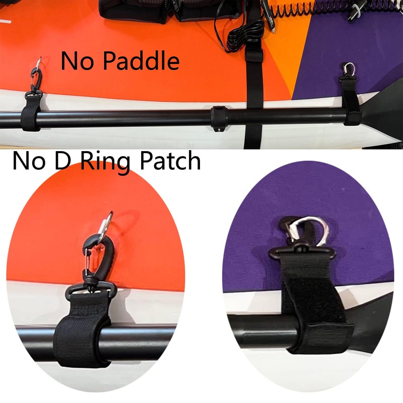 AUXPhome Universal Kayak Paddle Holder, Paddle Board Accessories, Inflatable Boat
