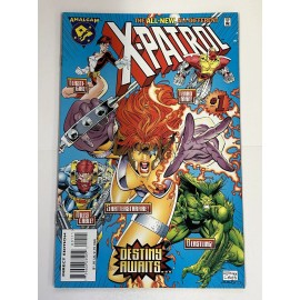 X-PATROL #1 1996 NEAR MINT AMALGAM COMICS b-490