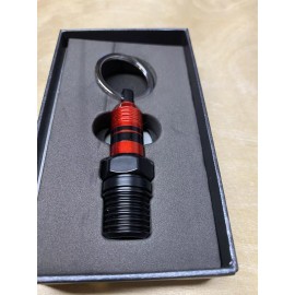 Xikar 11mm Spark Plug Punch Red with Black - 011RDBK - New