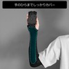 Bauhutte BAS-001TN-M-BK Gaming Arm Cover, Elbow Cushion, Flexible Pad, Absorbent