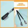 BIUDECO 2pcs Stainless Steel Lash Brush Gentle Eye Lash Comb