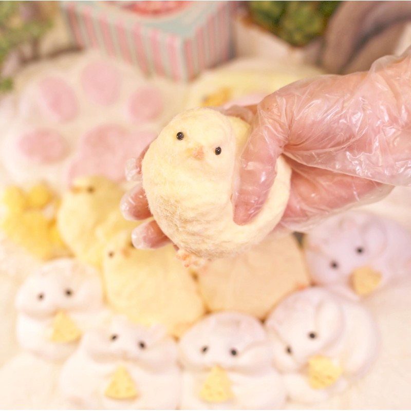 1pcs Handmade Taba Squishy Chick Ultra Soft Squishy Fidget Toys