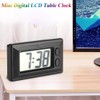 Nikou LCD Digital Clock-Ultra-Thin Vehicle Car Clock MiniTable Car Clock
