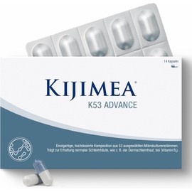 Kijimea K53 Advance - Intestinal Bacteria High Dose | 53 Selected Bacteria Strains from the Intestinal Flora | With Biotin | >500 Billion CFU per Pack | Lactose Free | Gluten Free - 14