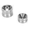 2PCS Bone Meal Cup Stainless Steel Mixing Bowl High Temperature