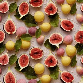 HEKO PANELS Stoff Oxford Wasserdichte Meterware Canvas-Stoff Polyester Stoff Zum Nähen Nähstoffe Dekostoffe Wasserabweisend Blickdicht Obst 1 Meter 155 x 100 cm