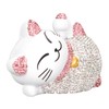 Lucky Cat Ornaments Solar Power Waving Arm Lucky Cat Statue