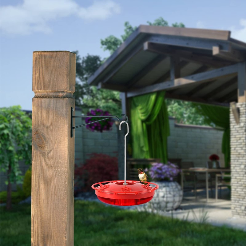 Eyrosa 8" Hanging Plant Hooks, 6 Pack Hanging Basket Bracket