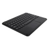 Wireless Keyboard 10in Round Keycap Touchpad Function Portable Widening Enlarging