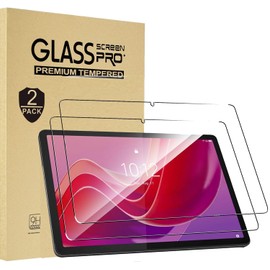 [2 Pack] Lnuyefn Screen Protector for Lenovo Tab M11" Inch 2024, Tempered Glass Film Guard for Lenovo Tablet M11 2024 Release Model TB-330FU/TB-330XU/TB-331FC Anti-Scratch 9H Hardness Bubble-free Clear