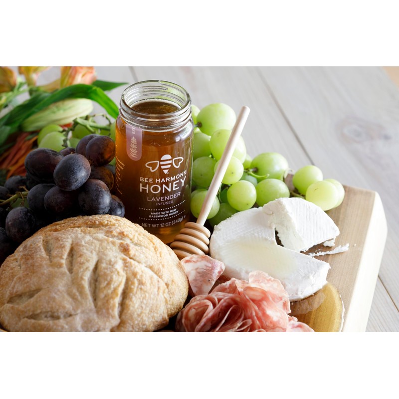 Bee Harmony Lavender Infused Honey, 12 OZ Each, Pack of