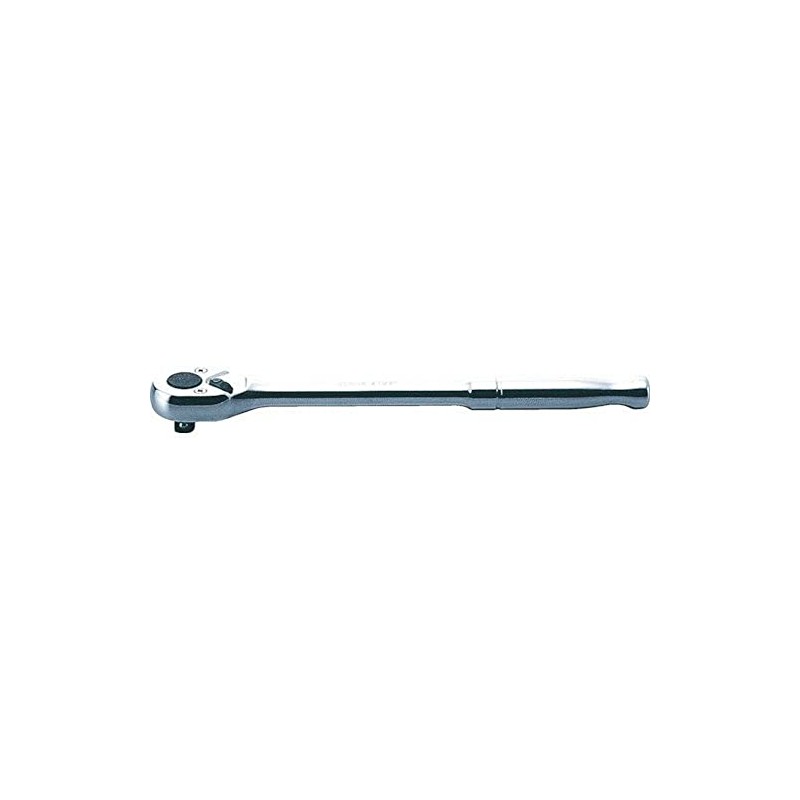 Koken 1/4 (6.35 mm) SQ. Long Ratchet Handle (Polished Grip),