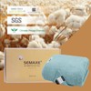 SEMAXE Bath Towel for Bathroom, 100% Cotton Towel with Hanging