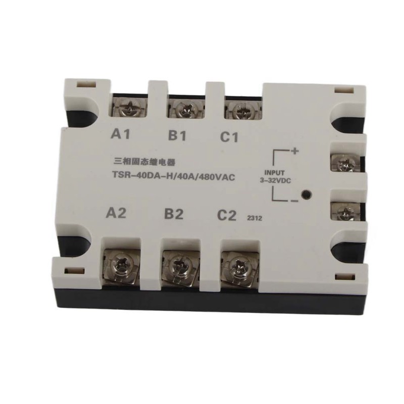 40A Three Phase SSR Input Solid State Relay TSR‑40DA H