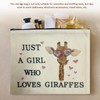 2 Pieces Canvas Storage Bag, Cosmetic Bag, Knitting Tool Storage