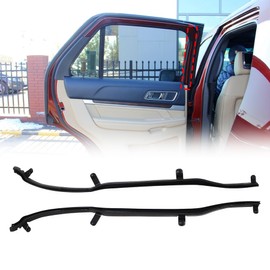 XQSMWF Rear Left and Right Side Rear Door Weatherstrip Seal Set Compatible with Ford Explorer 2011-2019# BB5Z7825324B BB5Z7825325B