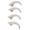 20pcs Replacement Ear Hook Prevents Howling Hearing Tool Parts Accessory