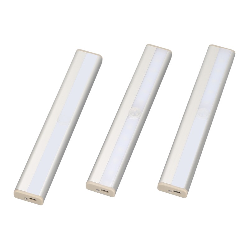 3Pcs Wireless Motion Sensor LED Lights Automatic On and Off