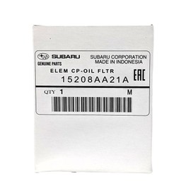 Subaru Engine Oil Filter & Crush Washer Kit (1, 2, 3, 6, 12 pks available) Outback Legacy Impreza Forester XV Crosstrek Ascent 15208AA21A 803916010 (2 Pack)
