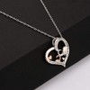 BEKECH Mother and Daughter Elephant Necklace I Love You More