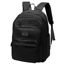 Clufar School Backpack Teenager Boys Girls Waterproof Backpack Men Women for School Daypack School Bag School Bag School Bag Large for Causal Travel Travel, black