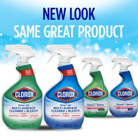 Clorox Clean-Up Multi-Surface Cleaner with Bleach, 32 Fl Oz Ea, Pack of 3 (Pack May Vary)